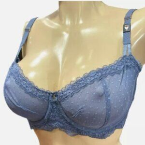 Victoria’s Secret Dream Angels Push-up Underwire Bra Blue 32DDD (Sku A24)